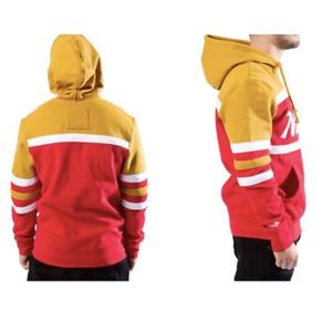 San Francisco 49ers mitchell and ness coaches pullover hoodie